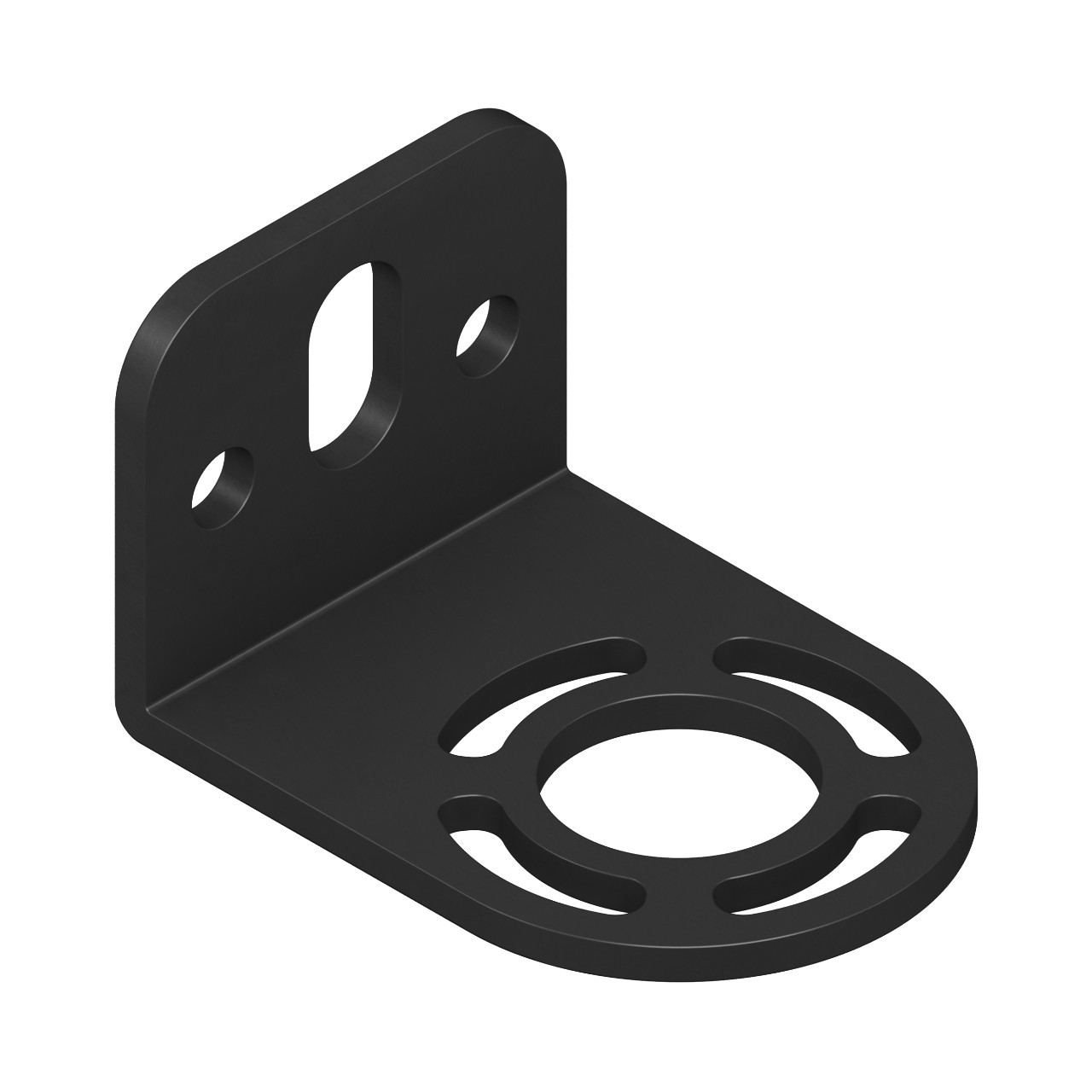 Banner Engineering Mounting bracket for EZ-SCREEN Type 2; standard bracket; steel; black